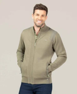 Gilet Kaki Clair Homme 7 Gilet Kaki Clair Homme -Vetements Simples Magasin prod 9585 cardigan tricot kaki clair corfe 666x812 fc7ea0111e0b