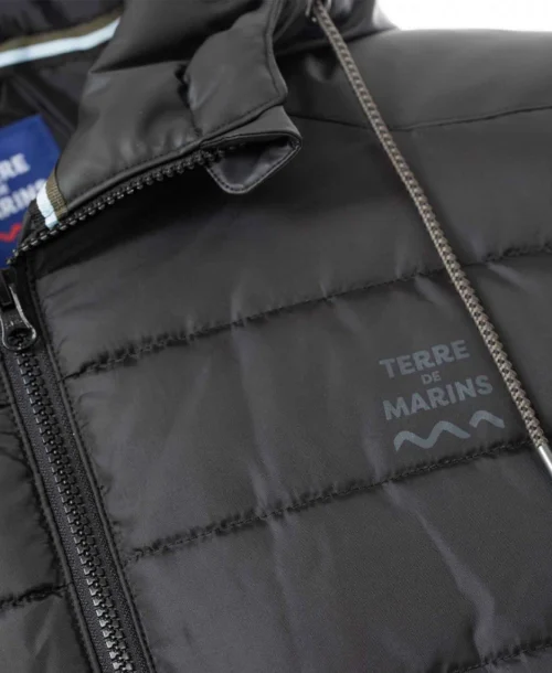 Doudoune à Capuche Noir Homme -Vetements Simples Magasin prod 9591 doudoune noir kamix 666x812 fc7ea0111e0b