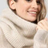 Snood Beige Made In France Femme -Vetements Simples Magasin prod 9644 echarpe beige altea 666x812 fc7ea0111e0b