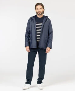 Ciré Bleu Marine Homme 9 Ciré Bleu Marine Homme -Vetements Simples Magasin prod 9670 imper cire indigo hocirec 666x812 fc7ea0111e0b