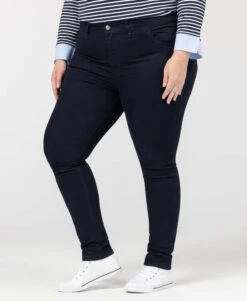 Jean Bleu Femme -Vetements Simples Magasin prod 9692 pantalon denim bleu comkomo bis 666x812 fc7ea0111e0b