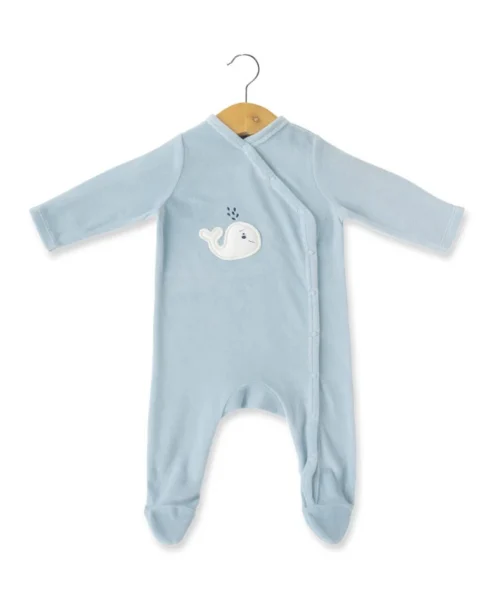 Ensemble Pyjama, Body Et Bavoir Bébé Bleu Ciel -Vetements Simples Magasin prod 9714 pack pueri bleu ciel namady 666x812 fc7ea0111e0b