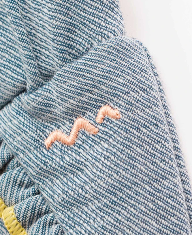 Jean Avec Ceinture Rose Bébé Fille 5 Jean Avec Ceinture Rose Bébé Fille – Image 3