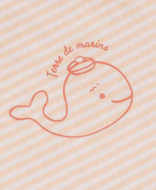 Ensemble Pyjama, Body Et Bavoir Bébé Pêche -Vetements Simples Magasin prod 9811 pack pueri peche namady 666x812 fc7ea0111e0b