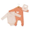 Ensemble Pyjama, Body Et Bavoir Bébé Pêche -Vetements Simples Magasin prod 9813 pack pueri peche namady 666x812 fc7ea0111e0b