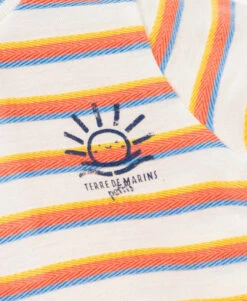 T-Shirt Rayé Bébé Garçon 7 T-Shirt Rayé Bébé Garçon -Vetements Simples Magasin prod 9822 tee shirt mc raye multicolore tourol 666x812 fc7ea0111e0b