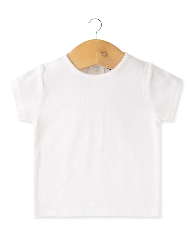 Ensemble Salopette + T-shirt Bébé Rayé Bleu 6 Ensemble Salopette + T-shirt Bébé Rayé Bleu – Image 4