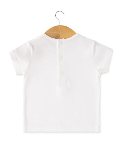 Ensemble Salopette + T-shirt Bébé Rayé Bleu -Vetements Simples Magasin prod 9838 salopette courte haut naturel bleu efir 666x812 fc7ea0111e0b