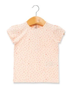 Ensemble Bébé Fille Salopette + T-shirt -Vetements Simples Magasin prod 9871 robe haut bleu efugie 666x812 fc7ea0111e0b