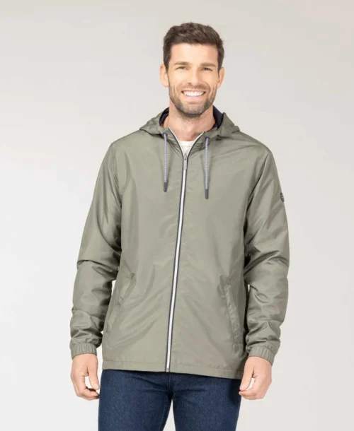 Coupe Vent Homme Kaki Clair