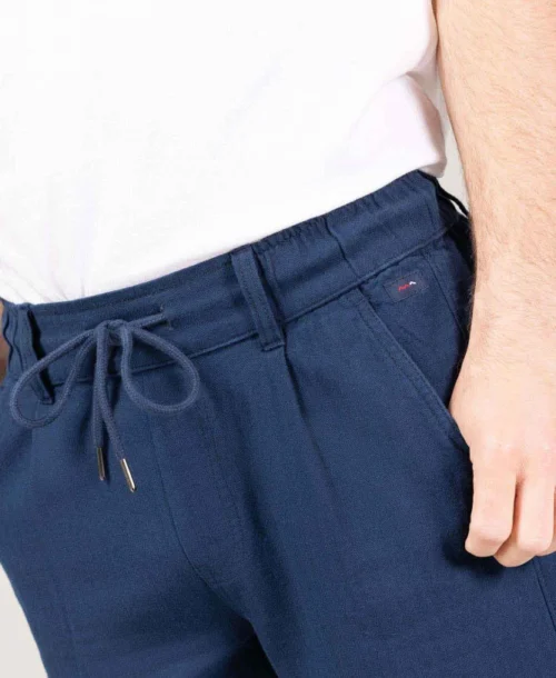 Pantalon Léger Bleu Marine Homme -Vetements Simples Magasin prod 9990 pantalon indigo placide 666x812 fc7ea0111e0b