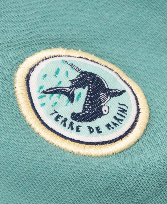 Veste à Capuche En Molleton Vert Lagon Garçon 5 Veste à Capuche En Molleton Vert Lagon Garçon – Image 3